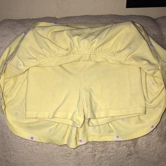 Cat & jack 3T yellow purple white Skort 💕 - Picture 2 of 4